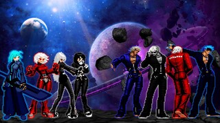 KOF MUGEN: Kula Team VS K'Team!!!