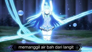 #KompetisiKreasiUnggahan4 , Dewi biru ini memanggil air seabrek - abrek