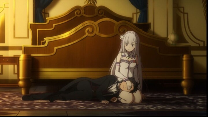 [Fandub Indonesia] ReZero DC Eps 5 - Emilia Lap Pillow Scene