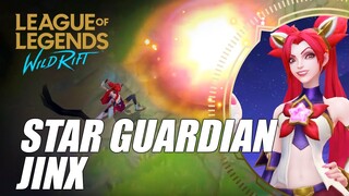 League of Legends: Wild Rift Star Guardian Jinx Skin Spotlight