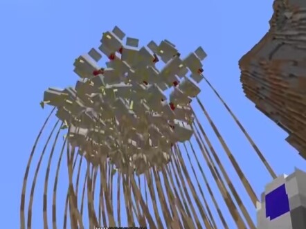Minecraft: Cara karakter mendarat sebelum menyentuh air!