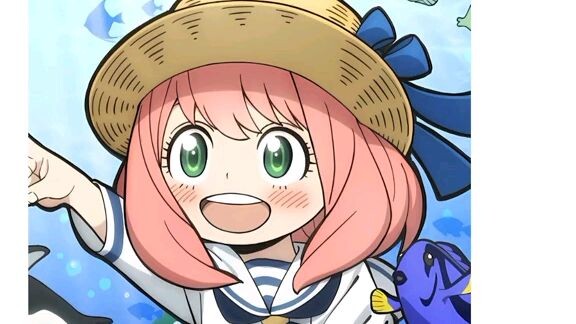 cute Anya moonlight