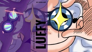 Luffy pamer power depan rob lucci (op beut bjir)