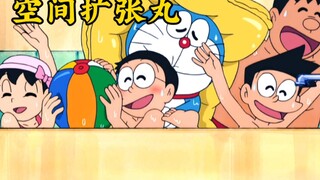 为了静香，大雄把浴缸变成了太平洋