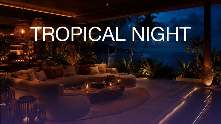 Tropical Night 🌴 Afro-Latin Chill Vibes | Caribbean Night Lounge