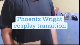 Phoenix Wright Cosplay Transition