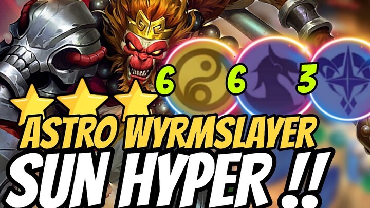 BINTANG 3 SUN ASTRO WYRMSLAYER AUTO TEBEL DARAH DAN SAKIT ! GAMEPLAY AUSTUS 3 MAGIC CHESS TERBARU