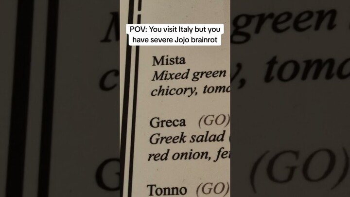 They made Italy from Jojo a real place 🇮🇹🤯