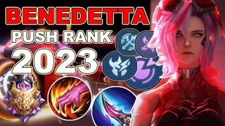 Thankyou Moonton! Benedetta Meta x Ducati Benedetta | Push Rank | Mobile Legends