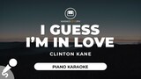 I Guess I'm In Love - Clinton Kane (Piano Karaoke)