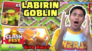 Tantangan goblin labirin yang penuh dengan teka teki clash fest pertama clash of clans