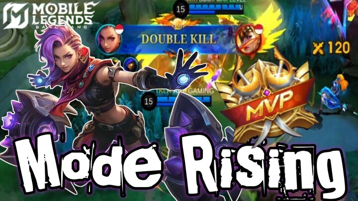 IXIA 🔥 MODE RISING Damage Naik Setiap Detik
