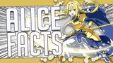 5 Facts About Alice Zuberg - Sword Art Online Alicization War Of Underworld