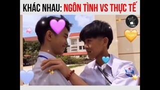 Sự Khác Nhau Giữa Ngôn Tình Và Thực Tế | Anh Da Ngăm
