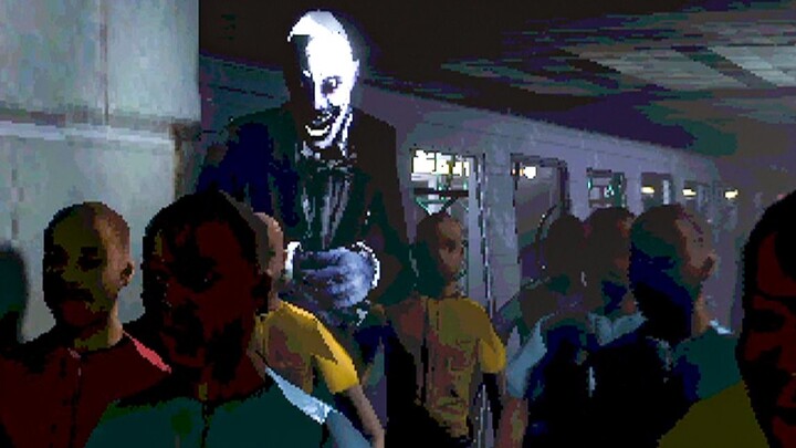 Vừa chen chúc trên tàu điện ngầm vừa né tránh quái vật, dù trong đám đông hay ở bất cứ nơi đâu, nó c