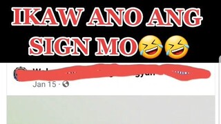 IKAW ANO BA SIGN MO PAG LASING KANA HAHAHA