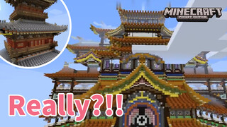 [Minecraft] Mimicking the Yueyang Tower