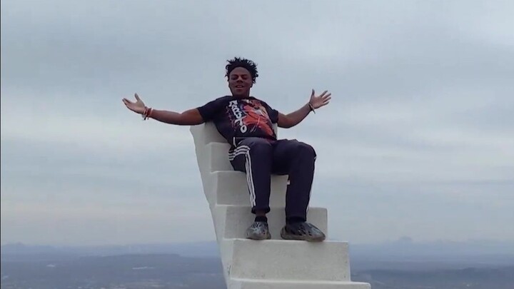 Speed posts a short video of climbing the Heavenly Ladder on Fuxi Mountain in Zhengzhou, Henan.