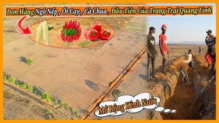 Quanglinhvlogs || Những Đơn Hàng Đầu Tiên Của Quang Linh Farm ? Tiếp Tục Mở Rộng Kênh Nước