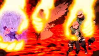 Kakashi saw that Naruto could fly and made some comments