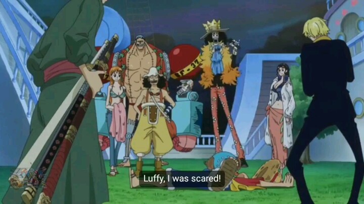 chopper was scared | onepiece