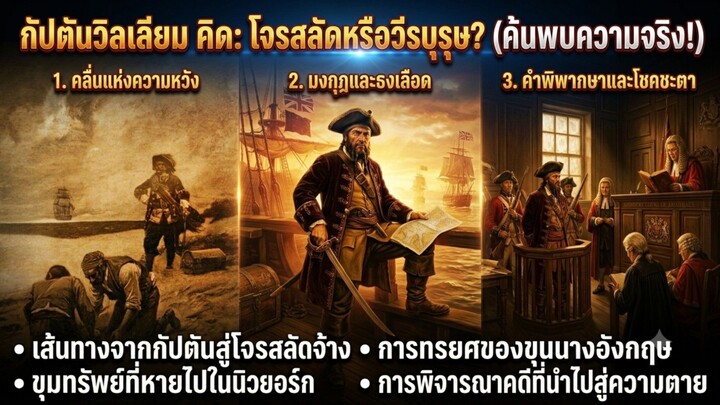 William Kidd ผู้ที่ถูกกล่าวหาว่าทรยศ
