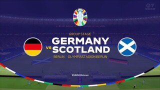 Thrilling face-off! Germany vs. Scotland Euro Cup 2024 highlights. Watch the epic battle!