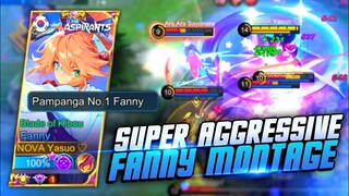 SUPER AGGRESSIVE FANNY MONTAGE! | MLBB