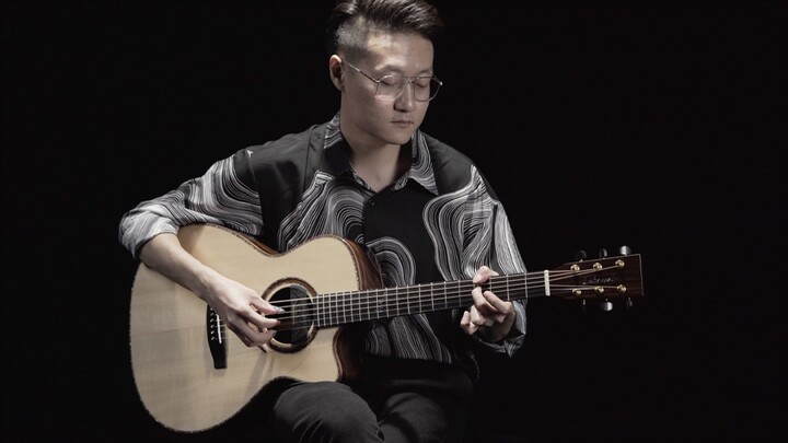 [Yuan Bullet] "Birthday" Cover Demonstration of Oshio Kotaro Fingerstyle Guitar Teaching