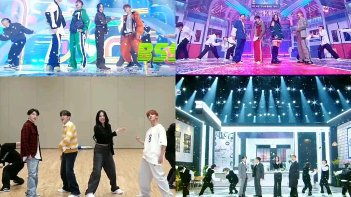 泳知Fighting打歌舞台+练习室同步cut～再来一场打歌舞台就完美了