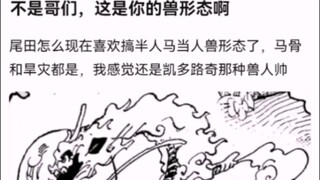 不是哥们，这是你的兽形态啊【海贼王】