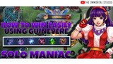 HOW TO WIN EASILY WITH GUINEVERE | RANK GUINEVERE GAMEPLAY | MOBILE LEGENDS