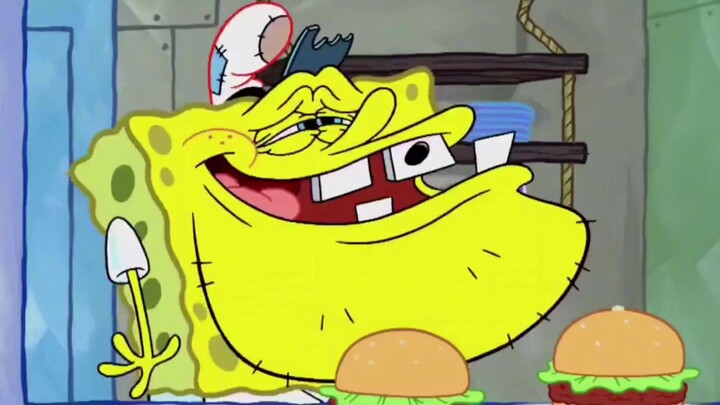 Open SpongeBob with PVZ sound effects - [Gaga Dili Spicy Shrimp]