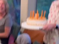 Of course, a white person sings “Happy Birthday”