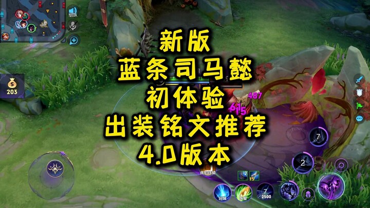 First Impressions of the New Blue-Striped Sima Yi (Build and Inscription Recommendations for Version