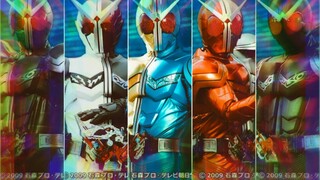 Kho đồ: Tất cả các dạng của Kamen Rider W (dạng mặt át chủ bài - dạng mặt kim loại - dạng mặt kích h