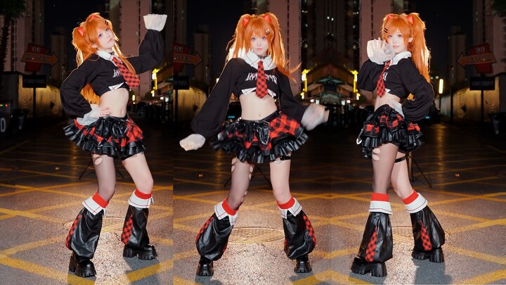 EVA Asuka COS❤️Beyond the way – Bản nhảy toàn thân màn hình dọc trọn vẹn
