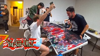 FLIPPED Table After Blau Summons Exodia IRL YUGIOH Tournament For 3rd Time!