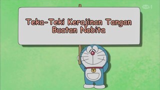 Doraemon teka teki kerajinan tangan buatan nobita