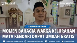 Momen Bahagia Warga Kelurahan Mata Kendari Sultra Dapat Doorprize Umrah Gratis saat Ikut Zikir Akbar