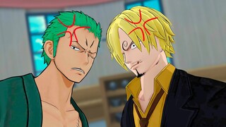 SANJI trocou a NAMI pelo ZORO??? Perguntas e respostas em One Piece VR!!!