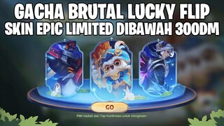 GACHA BRUTAL LUCKY FLIP DIGGIE FAIRYTALER 2023 DI 5 AKUN - SKIN EPIC LIMITED DIBAWAH 300DM