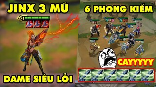 TOP khoảnh khắc điên rồ nhất Đấu Trường Chân Lý #81: JinX 3 Mũ Phù Thủy, 6 Phong Kiếm max ức chế