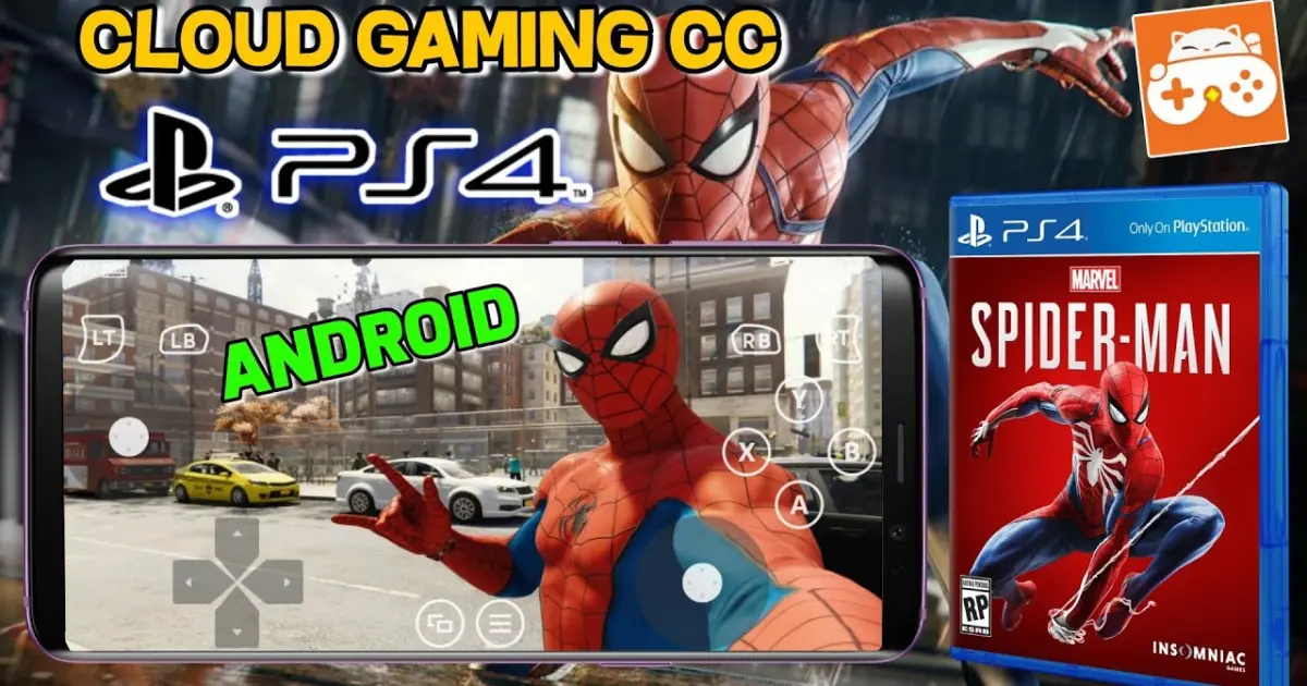 CLOUD GAMING PS4/PS5 DI HP ANDROID BISA MAIN GAME SPIDER-MAN PS4 - Bilibili