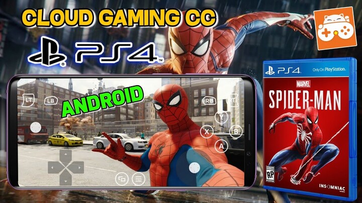 CLOUD GAMING PS4/PS5 DI HP ANDROID BISA MAIN GAME SPIDER-MAN PS4
