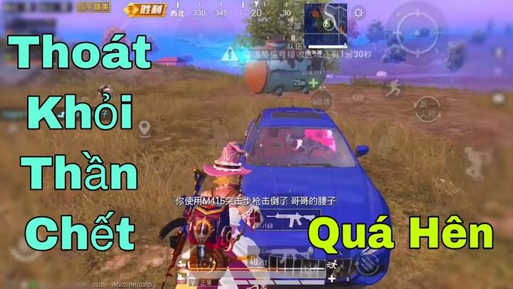 PUBG Mobile - Màn Lật Kèo Bo Cuối Khi Team Địch Chơi Chiến Thuật Móc Lốp, Chơi Squad Cùng Người Lạ.