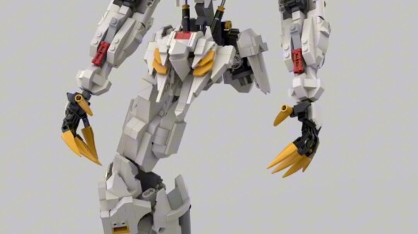 Barbatos Wolf King ซึ่งมีชิ้นส่วน 2,000 ชิ้น ใช้เวลาส่งออก 12 ชั่วโมงจริงๆ! ?