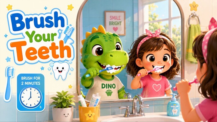 🌟Learn Good Habits with Dino and Mira|Kids Educational Stories|Learn With Fun