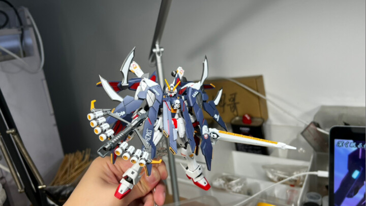 [Spray painting display] Bandai will not come out by myself! RG Crossbone Gundam X1 full-cover MB st