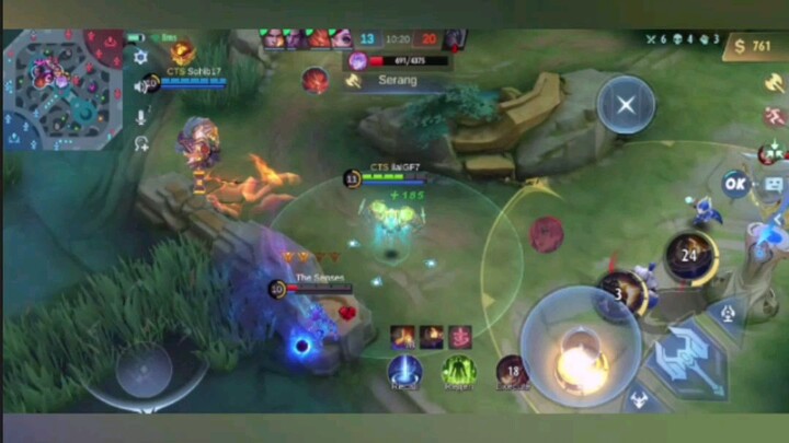 mlbb #uranus menari nari